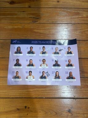 MADISEN SKINNER + LOVB AUTOGRAPHED POSTER